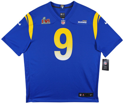 Rams Matthew Stafford Authentic Signed Blue Nike Game Jersey Fanatics