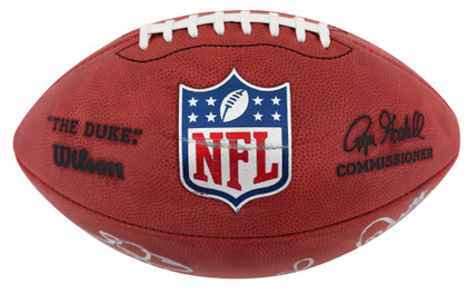 Emmitt Smith & Tony Dorsett "Americas Team" Signed Official Football BAS & JSA