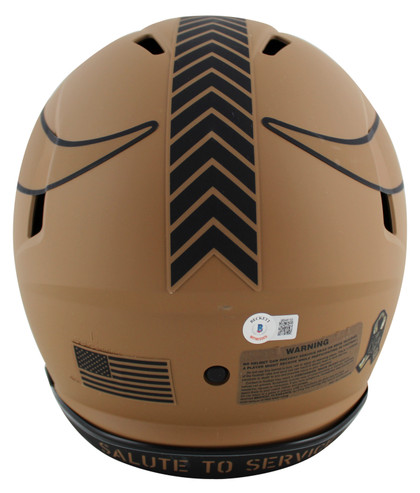 Vikings Justin Jefferson Signed STS II Full Size Speed Proline Helmet BAS Wit