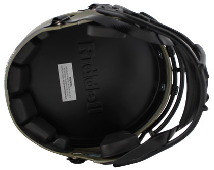 Jaguars Travis Etienne Jr. Signed Salute To Service F/S Speed Rep Helmet JSA