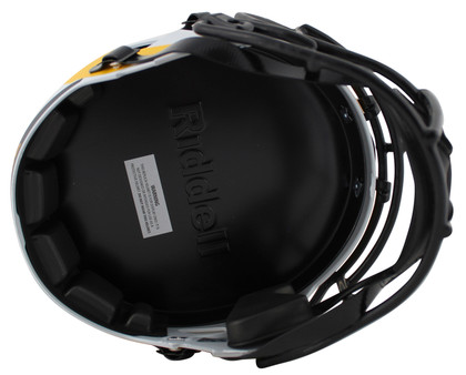 Rams Aaron Donald Signed Lunar Full Size Speed Rep Helmet w/ Case BAS Witness