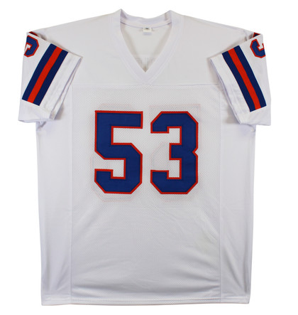 Randy Gradishar "HOF 24" Authentic Signed White Pro Style Jersey BAS Witnessed