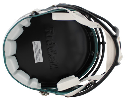 Eagles Brandon Graham Signed Full Size Speed Rep Helmet w/ Case BAS Witnessed