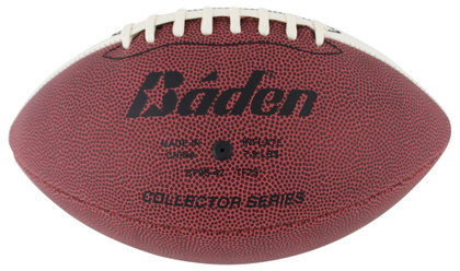 Warren Buffett, Tom Osborne & VInce Gill Signed White Panel Logo Football PSA