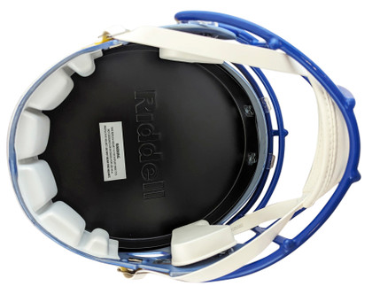 Rams Puka Nacua Authentic Signed Full Size Speed Rep Helmet Autographed Fanatics