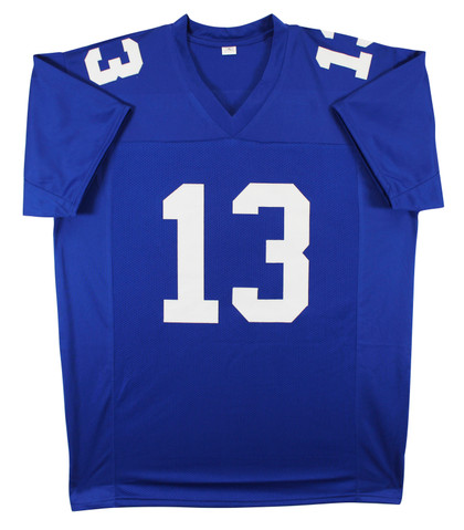 Jalin Hyatt Authentic Signed Blue Pro Style Jersey Autographed BAS Witnessed 2