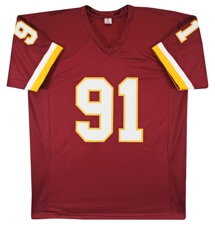 Ryan Kerrigan Authentic Signed Maroon Pro Style Jersey Autographed BAS Witnessed