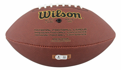 Steelers Pat Freiermuth Authentic Signed Wilson Super Grip Football BAS Witness