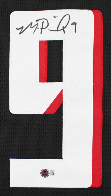 Michael Penix Jr. Authentic Signed Black Pro Style Jersey BAS Witnessed