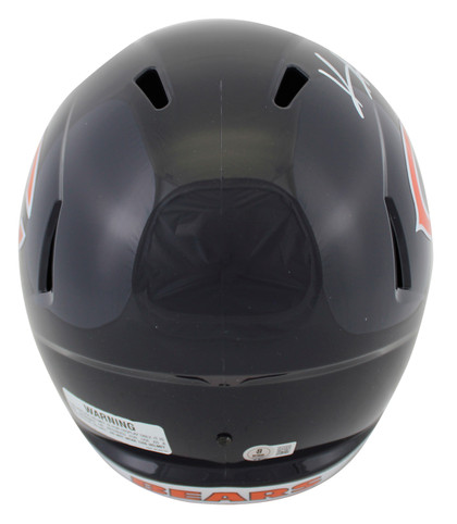 Bears Keenan Allen Authentic Signed Full Size Speed Rep Helmet BAS Witnessed