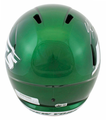 Jets Ahmad "Sauce" Gardner Signed Full Size Speed Rep Helmet BAS Witnessed