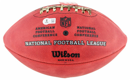 Steelers Jerome Bettis Signed Wilson "The Duke" Team Showcase Football BAS Wit