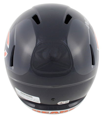 Bears Mike Singletary "HOF 98" Signed Full Size Speed Rep Helmet BAS Witnessed