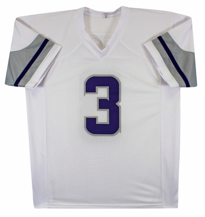 Jordan Addison Authentic Signed White Alternate Pro Style Jersey BAS Witnessed