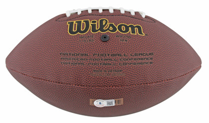 Patriots Joe Milton Authentic Signed Wilson Super Grip Nfl Football BAS #AD77092