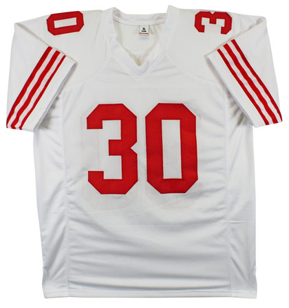 George Odum Authentic Signed White Pro Style Jersey BAS Autographed Witnessed