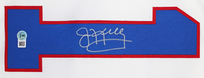 Bills Jim Kelly Authentic Signed White Nike Limited Jersey BAS Witnessed