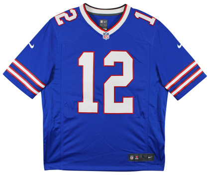 Bills Jim Kelly Authentic Signed Blue Nike Limited Jersey BAS Witnessed