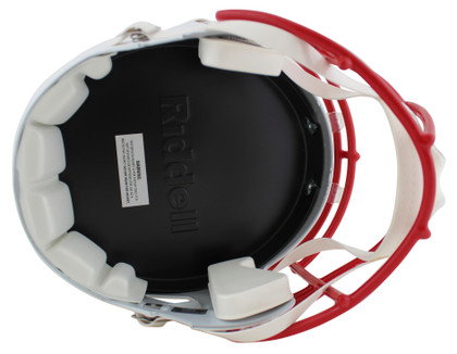 Oilers Earl Campbell "HOF" Signed 1981-98 TB  F/S Speed Rep Helmet W/ Case BAS W