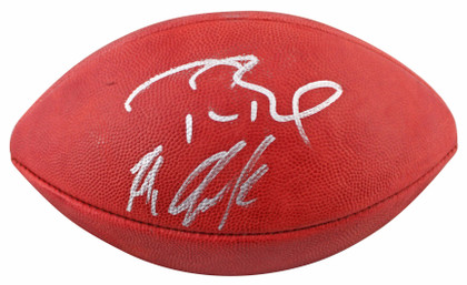 Tom Brady & Rob Gronkowski Signed Official "The Duke" Nfl Football Fanatics