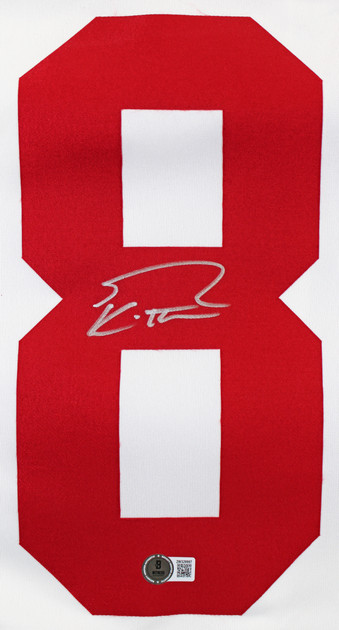 49ers George Kittle Authentic Signed White Nike Limited Jersey BAS Witnessed