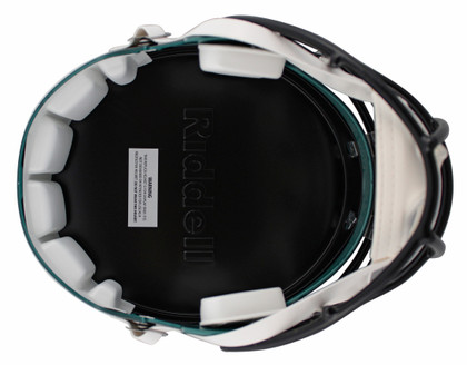 Eagles Jalen Carter Signed Full Size Speed Rep Helmet w/ Silver Sig & Case BAS W
