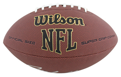 Steelers Jack Ham "HOF 88" Signed Wilson Super Grip Nfl Football BAS Witnessed