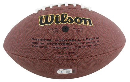 Steelers Jack Ham "HOF 88" Signed Wilson Super Grip Nfl Football BAS Witnessed