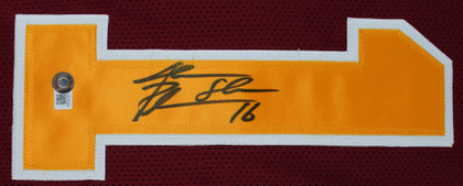 ASU Jake Plummer Signed Maroon Pro Style Jersey Signed on #1 BAS Witnessed