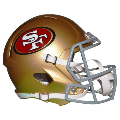 Deebo Samuel Signed San Fransisco 49ers Speed Full-Size Replica Football Helmet (JSA)
