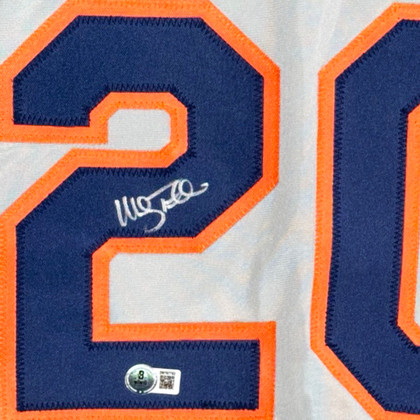 Mickey Tettleton Signed Detroit Grey Baseball Jersey (Beckett)