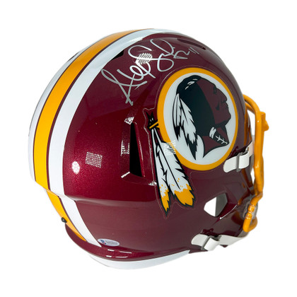 Alex Smith Signed Washington Redskins Speed Full-Size Replica Football Helmet (Beckett)