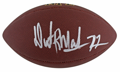 Commanders Dexter Manley Authentic Signed Super Grip Nfl Football BAS Witnessed