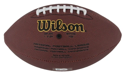 Raiders Aidan O'Connell Signed Wilson Super Grip Football W/ Case BAS Witnessed