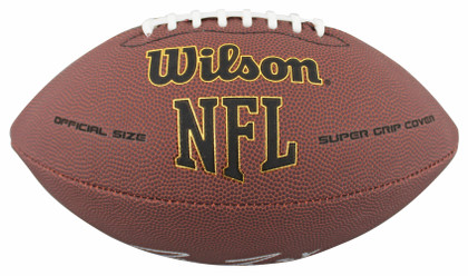 Steelers Pat Freiermuth Signed Wilson Super Grip Football W/ Case BAS Witnessed