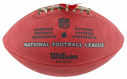 Eagles A.J. Brown Signed "The Duke" Team Showcase Football W/ Case BAS Witnessed