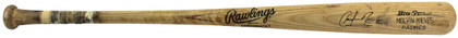 Padres Melvin Nieves Signed Game Used Rawlings Adirondack Big Stick Bat PPC COA