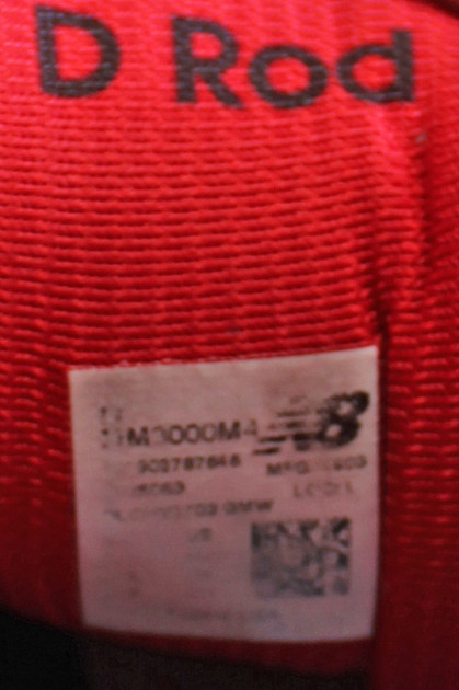 Giants Dereck Rodríguez Authentic Signed Game Used Orange New Balance Cleats BAS