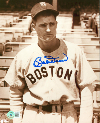 Red Sox Bobby Doerr Authentic Signed 8x10 Vertical Closeup Photo Autographed BAS