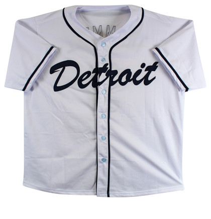 Alan Trammell Authentic Signed White Pro Style Jersey Autographed BAS Witnessed