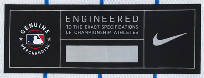 Mets Jacob deGrom Authentic Signed White Nike Jersey Autographed JSA