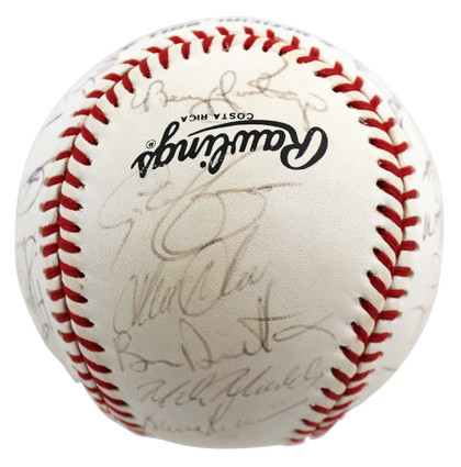 1991 Padres (27) Gwynn, McGriff, Santiago Signed Onl Baseball BAS #AB92989