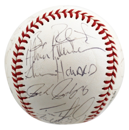 1991 Padres (27) Gwynn, McGriff, Santiago Signed Onl Baseball BAS #AB92989