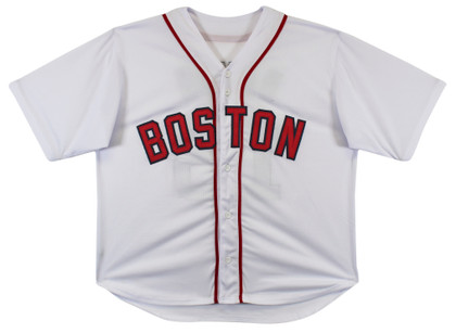 Johnny Damon Authentic Signed White Pro Style Jersey Autographed BAS Witnessed