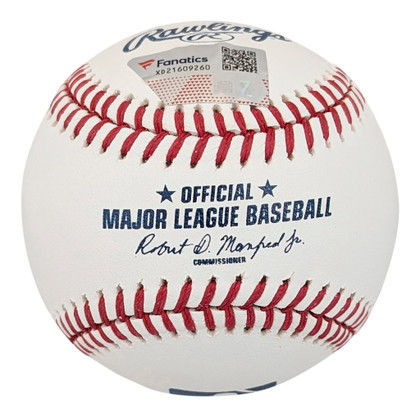 Cardinals Ozzie Smith Authentic Signed Oml Baseball Autographed w/ Case Fanatics