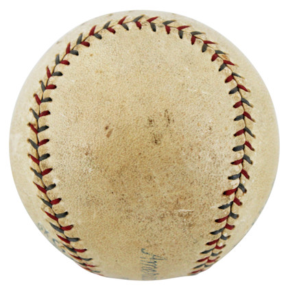 Yankees Babe Ruth Authentic Signed Baseball PSA/DNA #AO02746