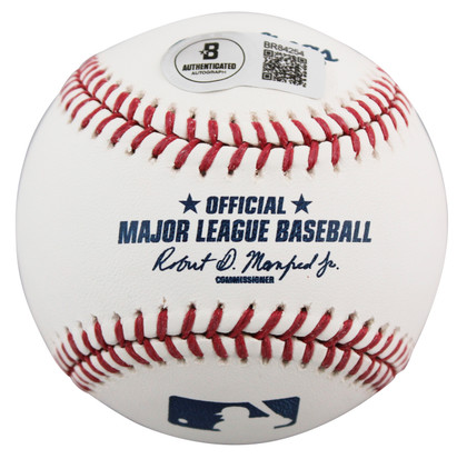 Phillies Brandon Marsh Authentic Signed Manfred Oml Baseball BAS #BR84254