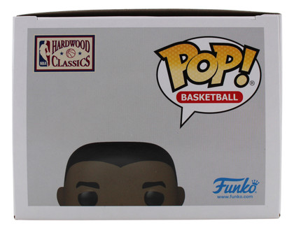Magic Johnson Signed All Stars #136 Funko Pop Vinyl Figure w/ Red Sig BAS Wit