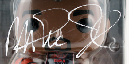 Magic Johnson Signed 10" USA Basketball #125 Funko Pop Figure BAS Wit #W421701