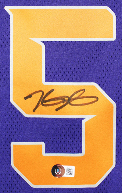 Suns Kevin Durant Authentic Signed Purple Nike Icon Edition Jersey BAS Witnessed